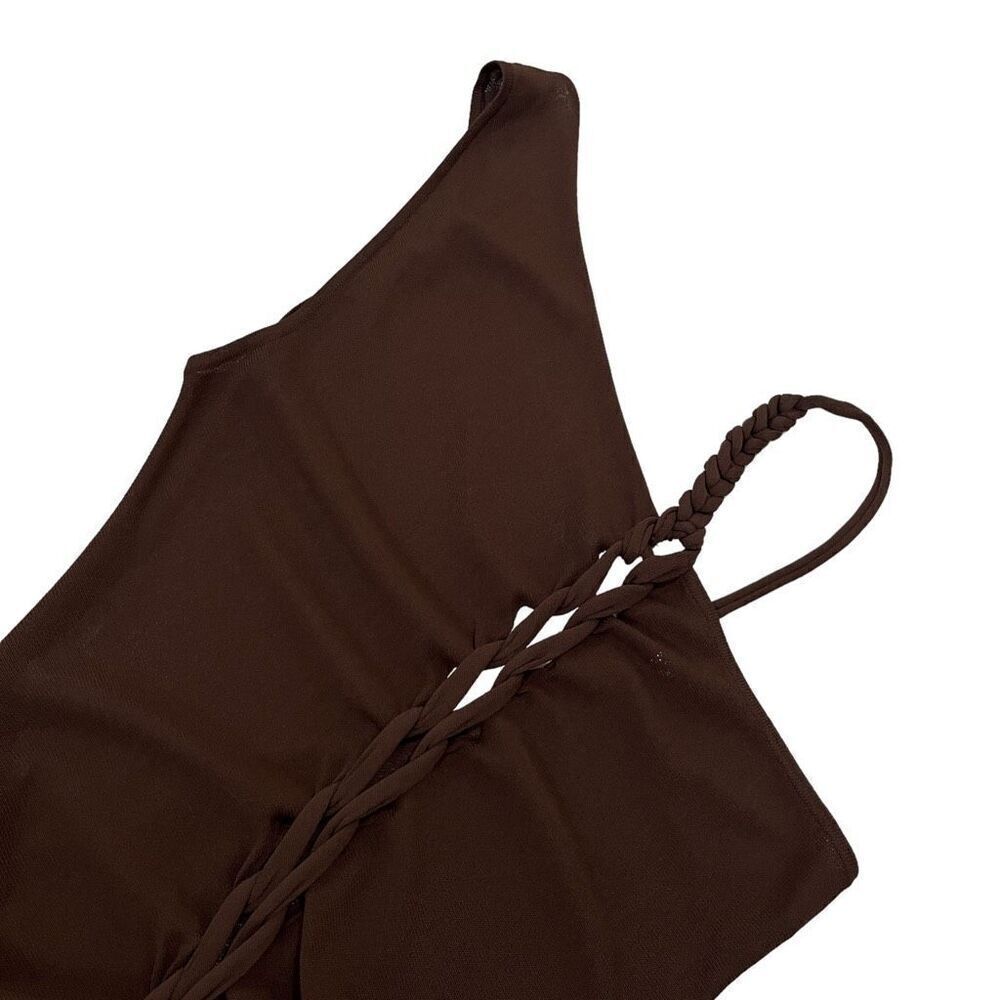 Aya Muse Birch Dress in Chocolate‎ - Picture 5 of 13